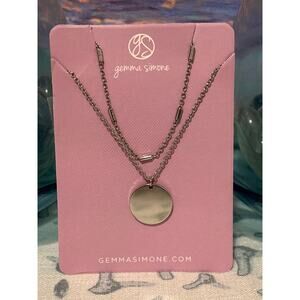 Gemma Simone Presley Two Necklace Layering Set